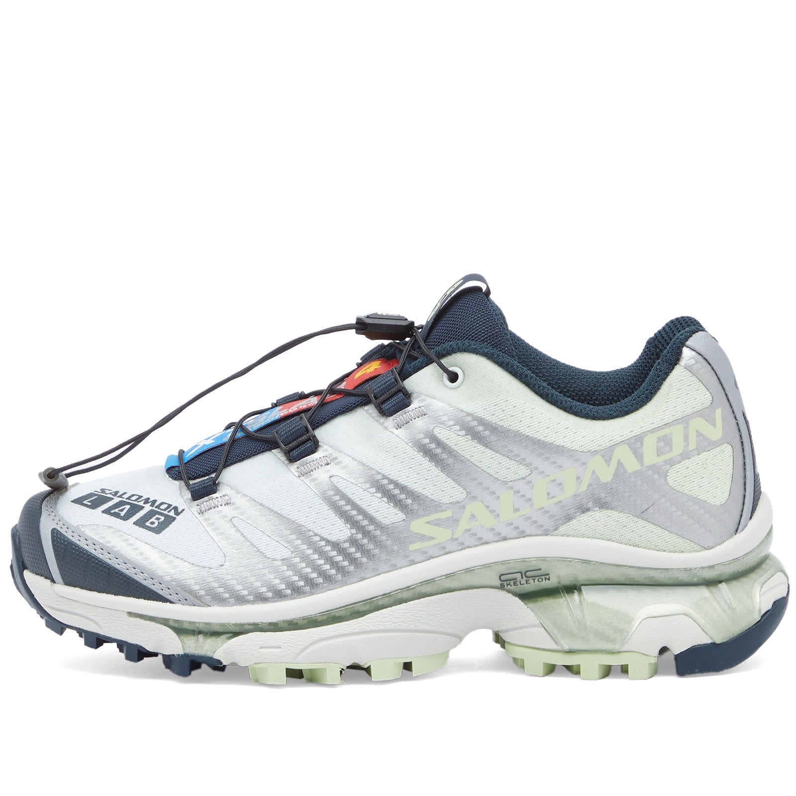 Salomon XT-4 OG AURORA BOREALIS - Bright Green White