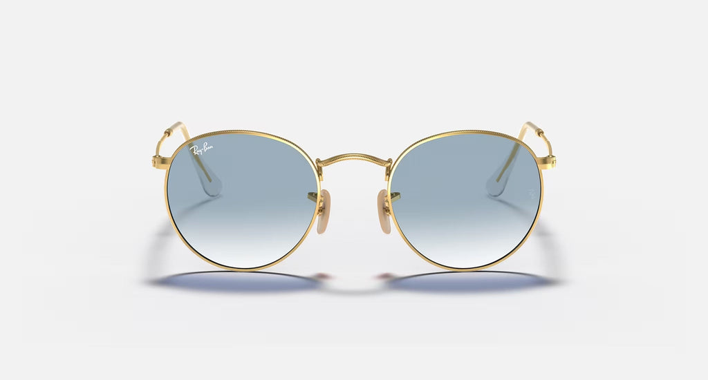 ROUND FLAT LENSES - Light Blue