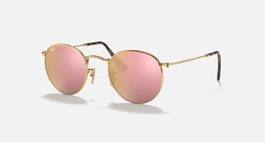 ROUND FLAT LENSES - Pink