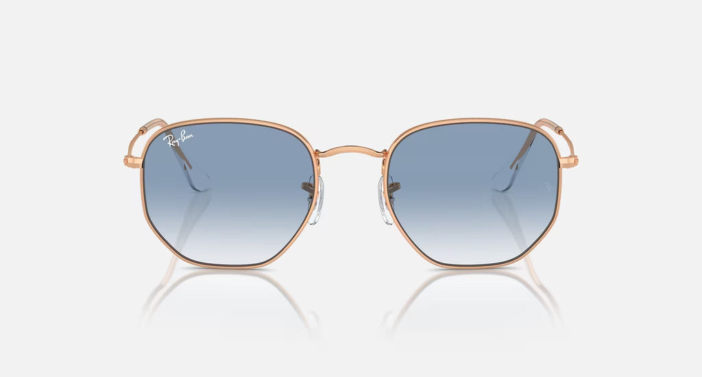 HEXAGONAL - Blue Rose Gold