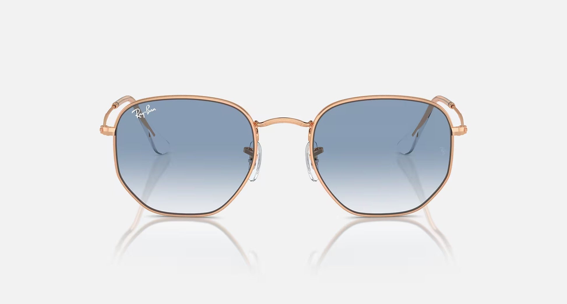HEXAGONAL - Blue Rose Gold
