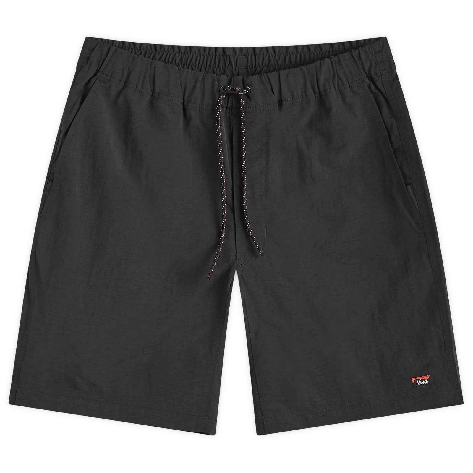 Nanga Nylon Tusser Easy Shorts - Black