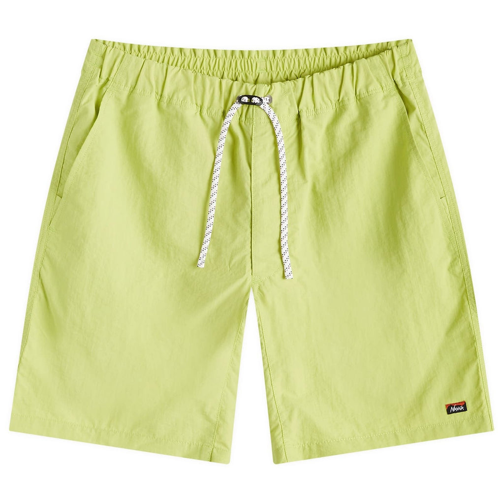 Nanga Nylon Tusser Easy Shorts - Lime