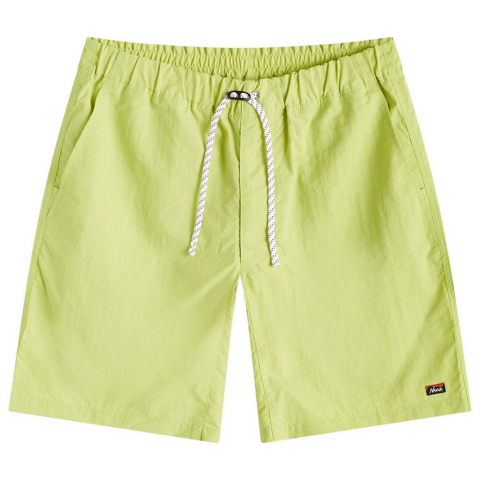 Nanga Nylon Tusser Easy Shorts - Lime