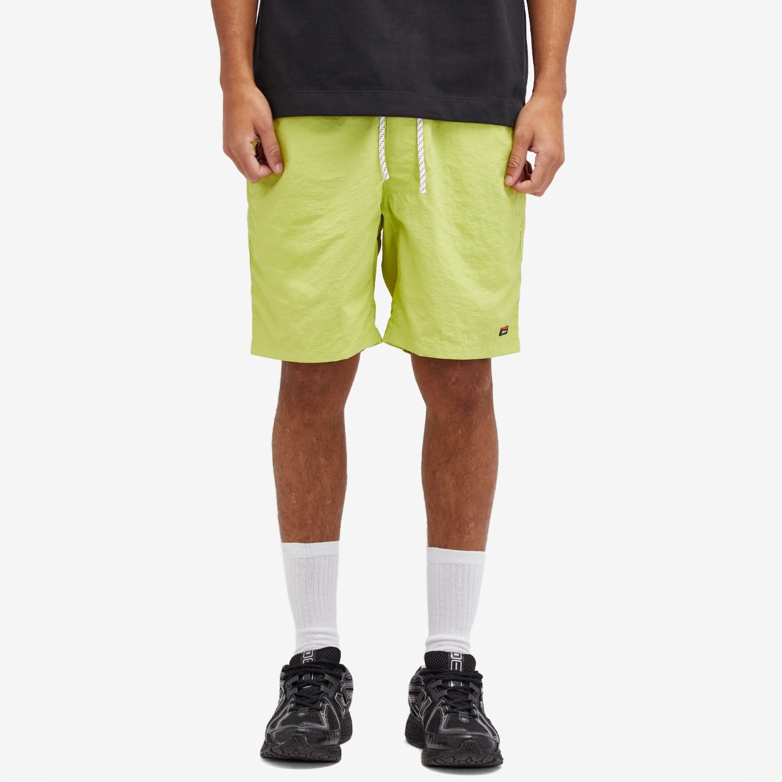 Nanga Nylon Tusser Easy Shorts - Lime