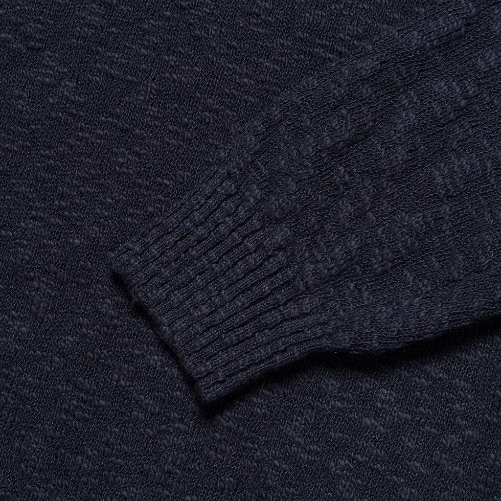 Crew Cotton Hemp 5G - Navy