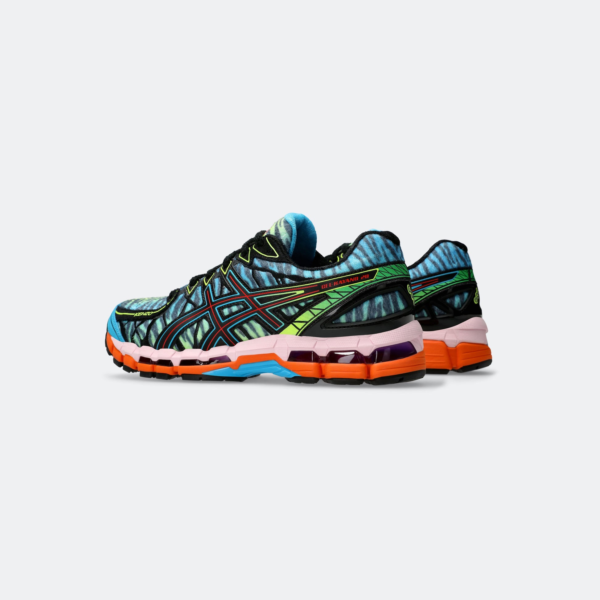 GEL-Kayano 20 × KENZO - Digital Aqua/Black