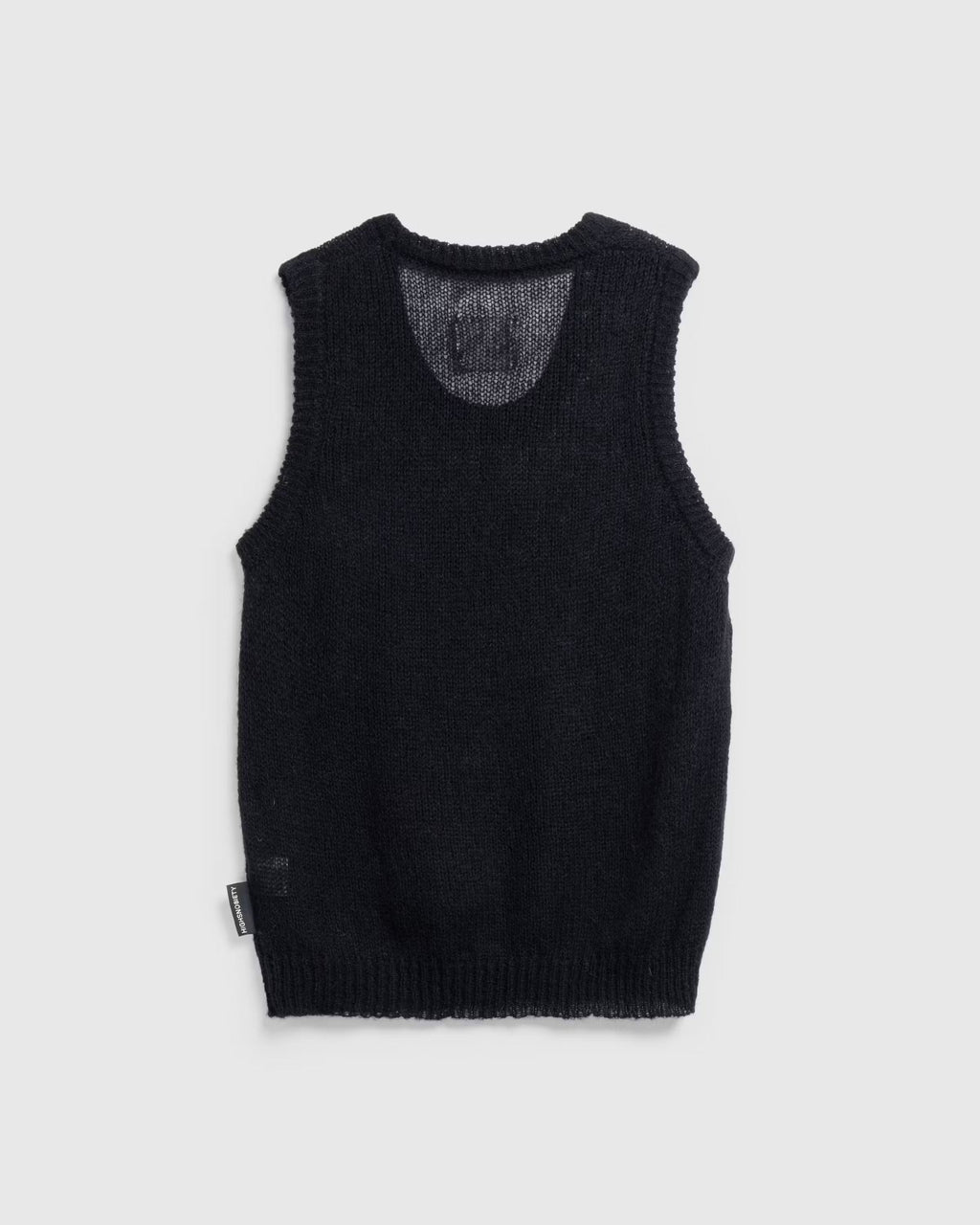 Loose Gauge Tank Top - Black