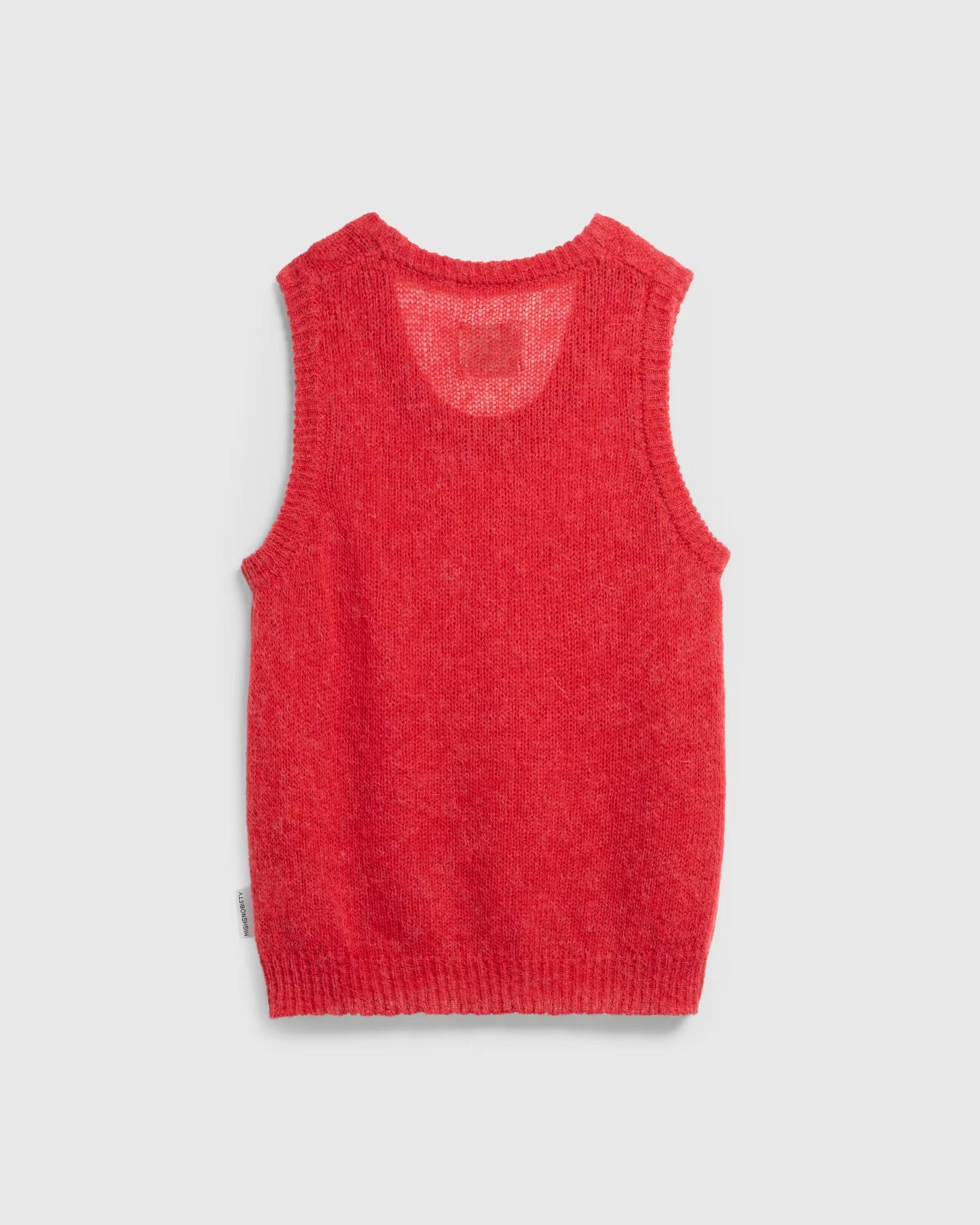 Loose Gauge Tank Top - Red