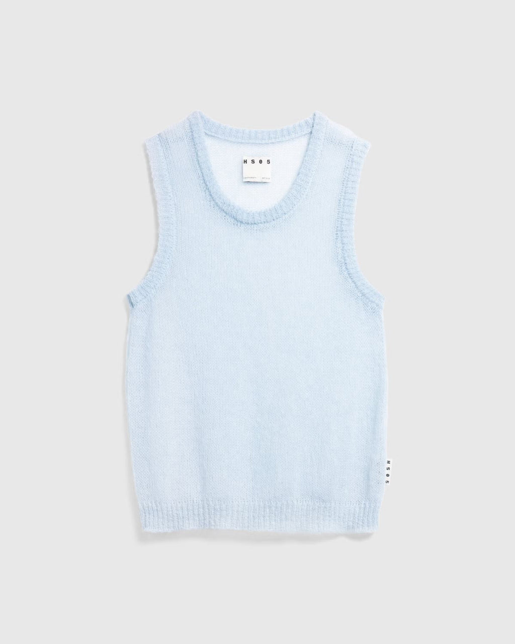 Loose Gauge Tank Top - Blue