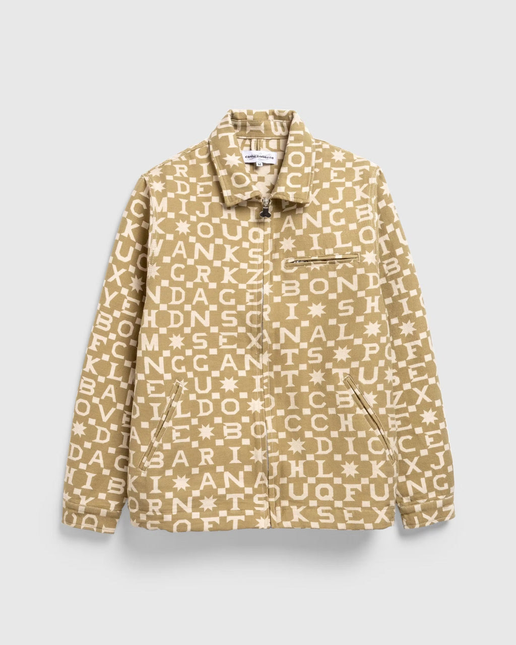 The Alphabet Jacket Khaki
