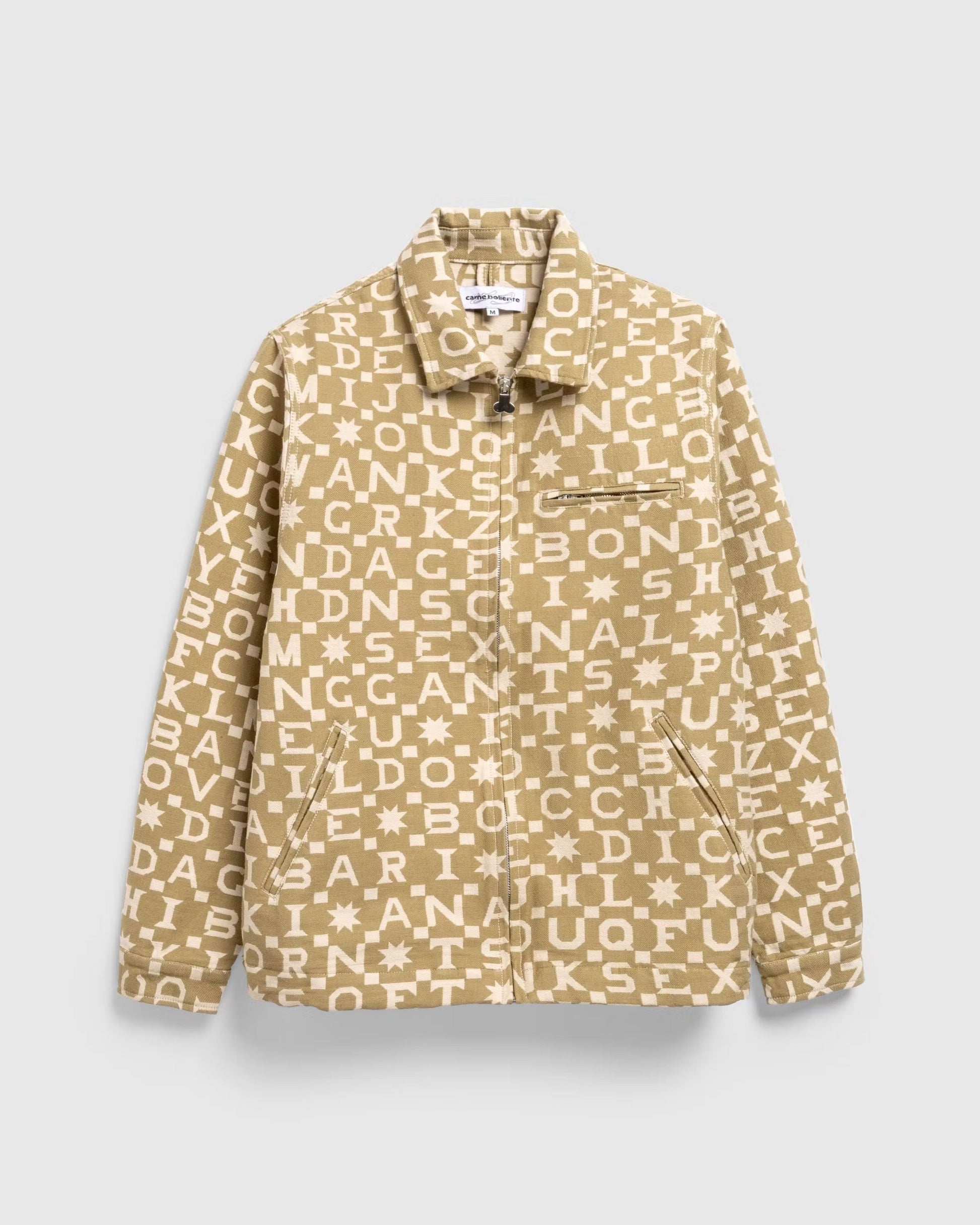 The Alphabet Jacket Khaki