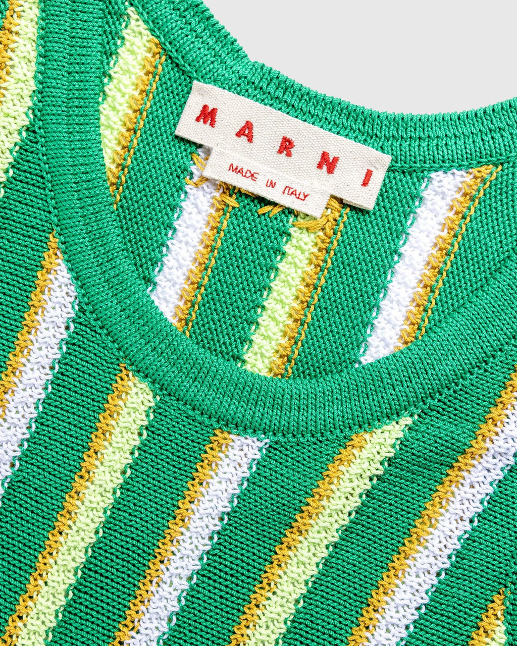Knit Tank Top Sea Green