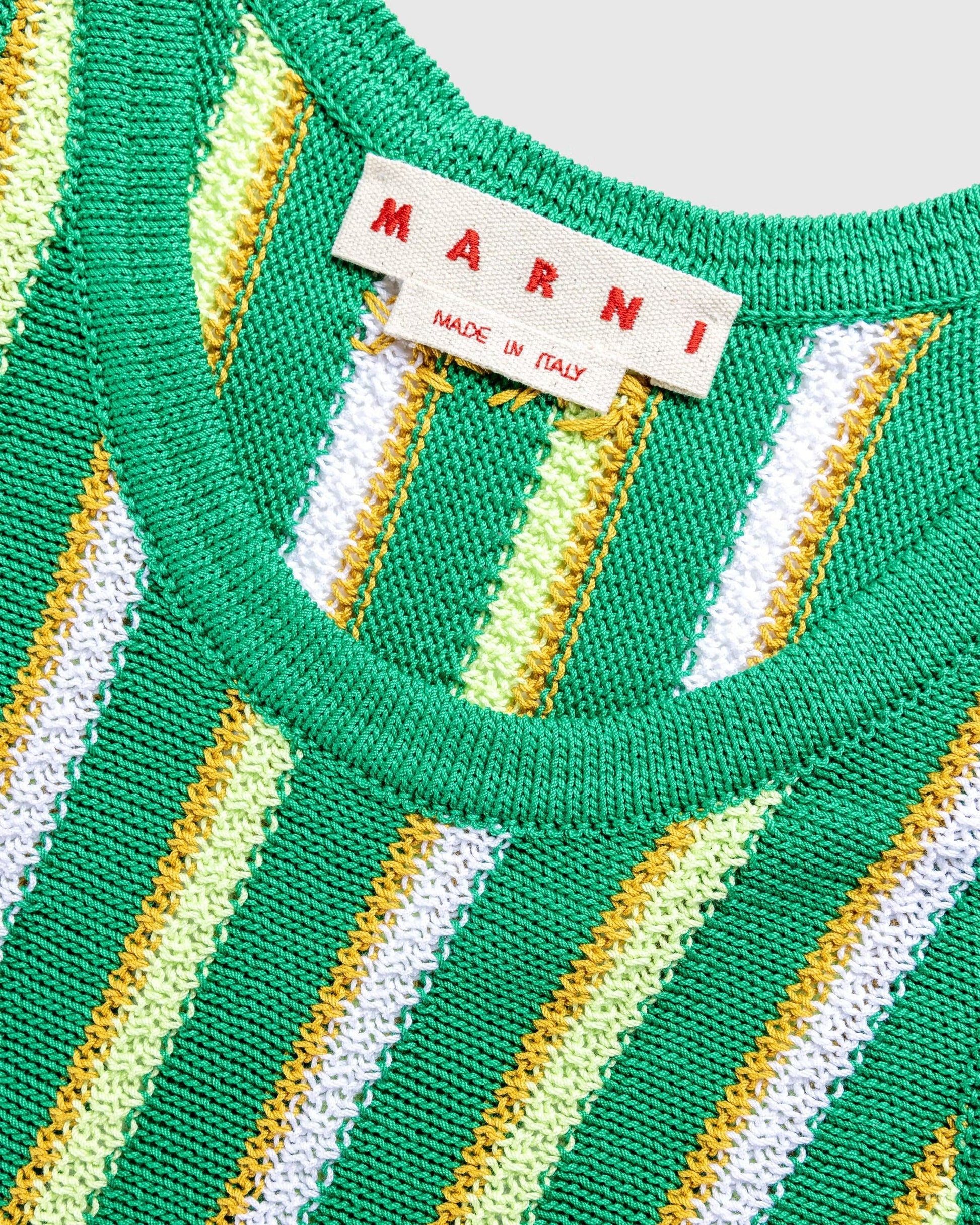 Knit Tank Top Sea Green