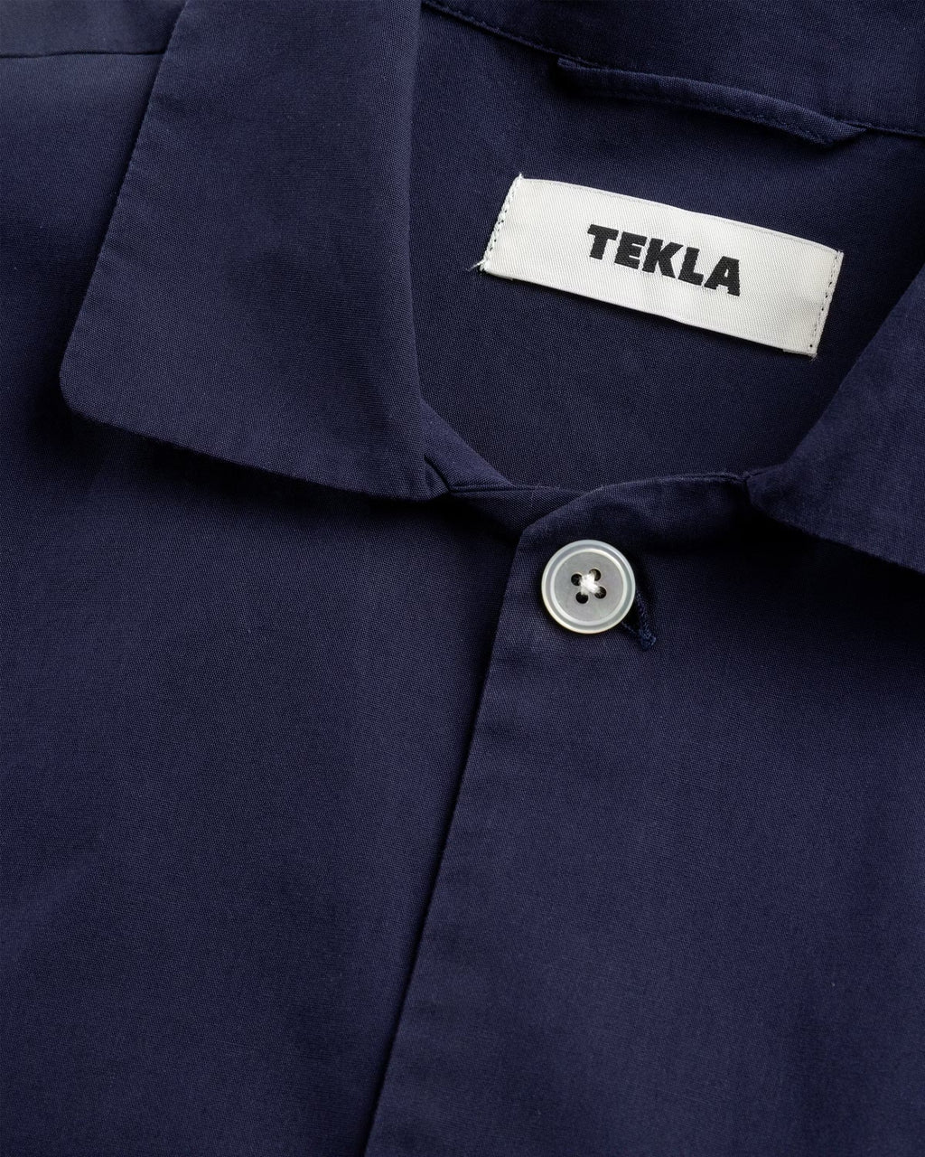 Poplin Pyjamas Shirt Boro Stripes - Navy