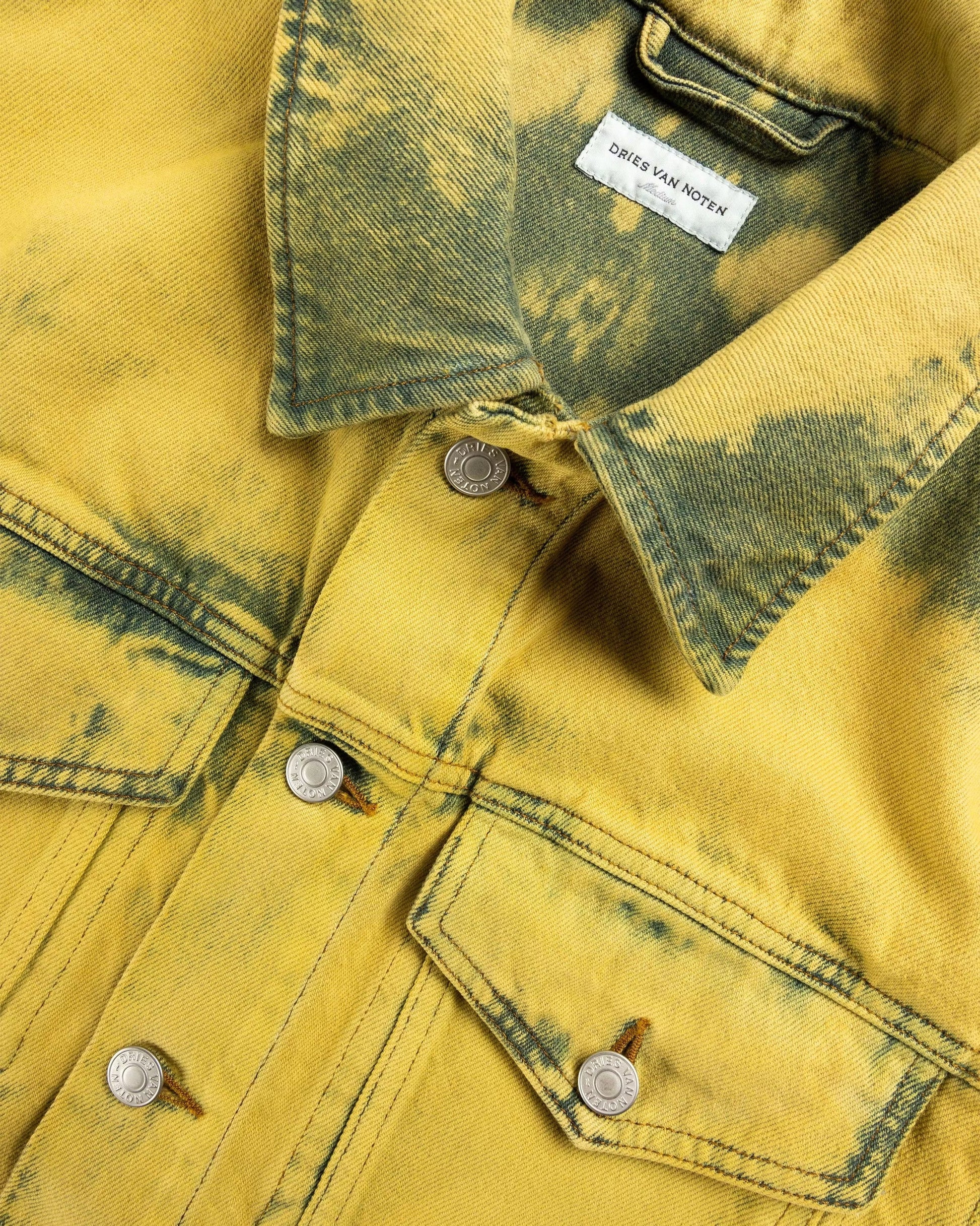 Vuskin Denim Jacket Lime