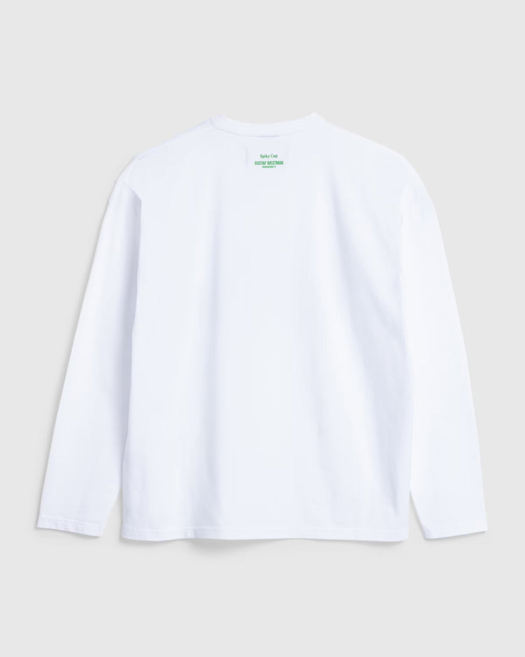 Spiky Cup and Saucer Long-Sleeve White