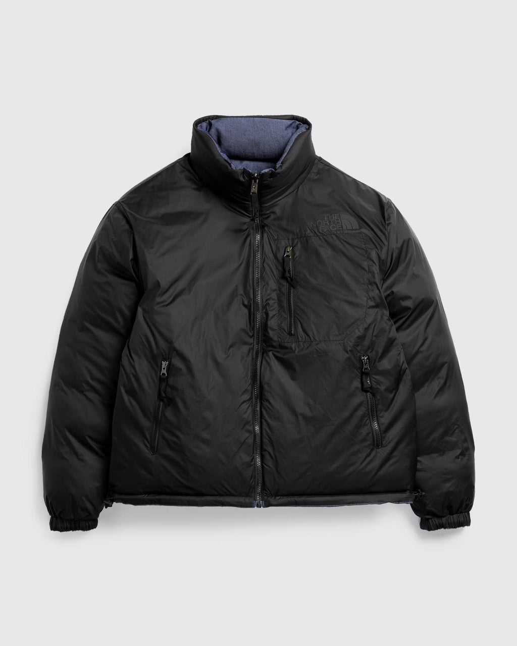 ’92 Reversible Nuptse Jacket Sulphur Moss/Coal Brown-2
