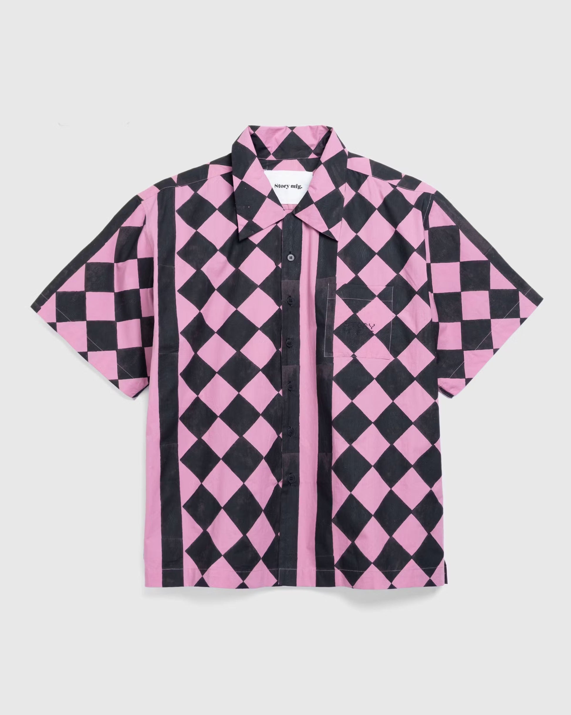 Uniform Shirt Diamond Check