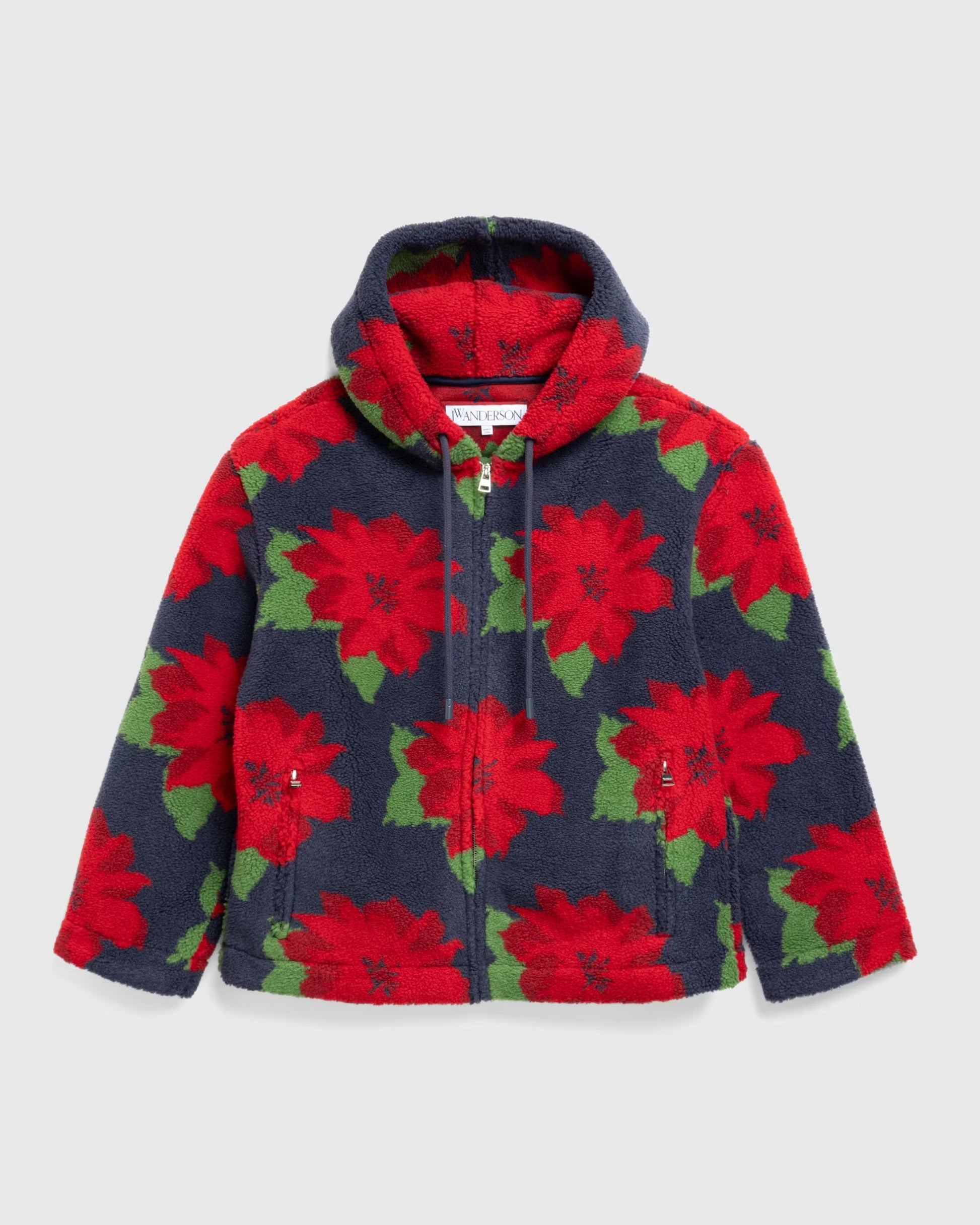 Full-Zip Hooded Jacket Navy