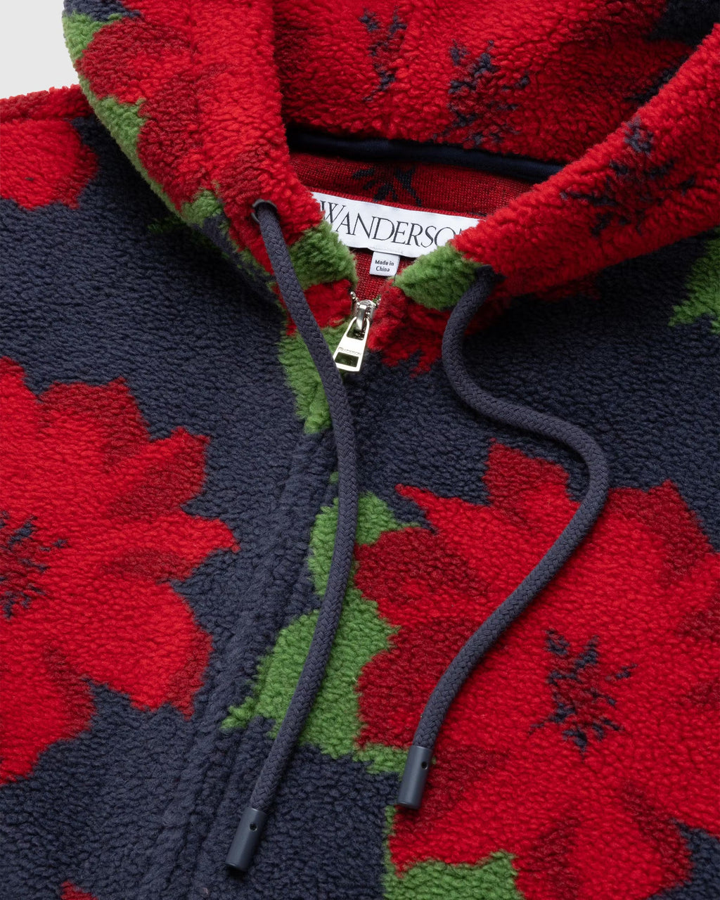 Full-Zip Hooded Jacket Navy
