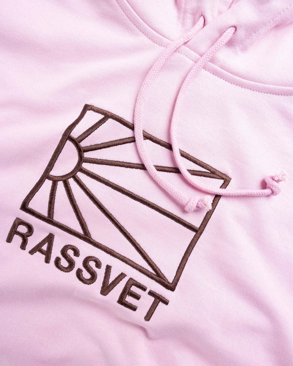 Logo Hoodie Knit Pink