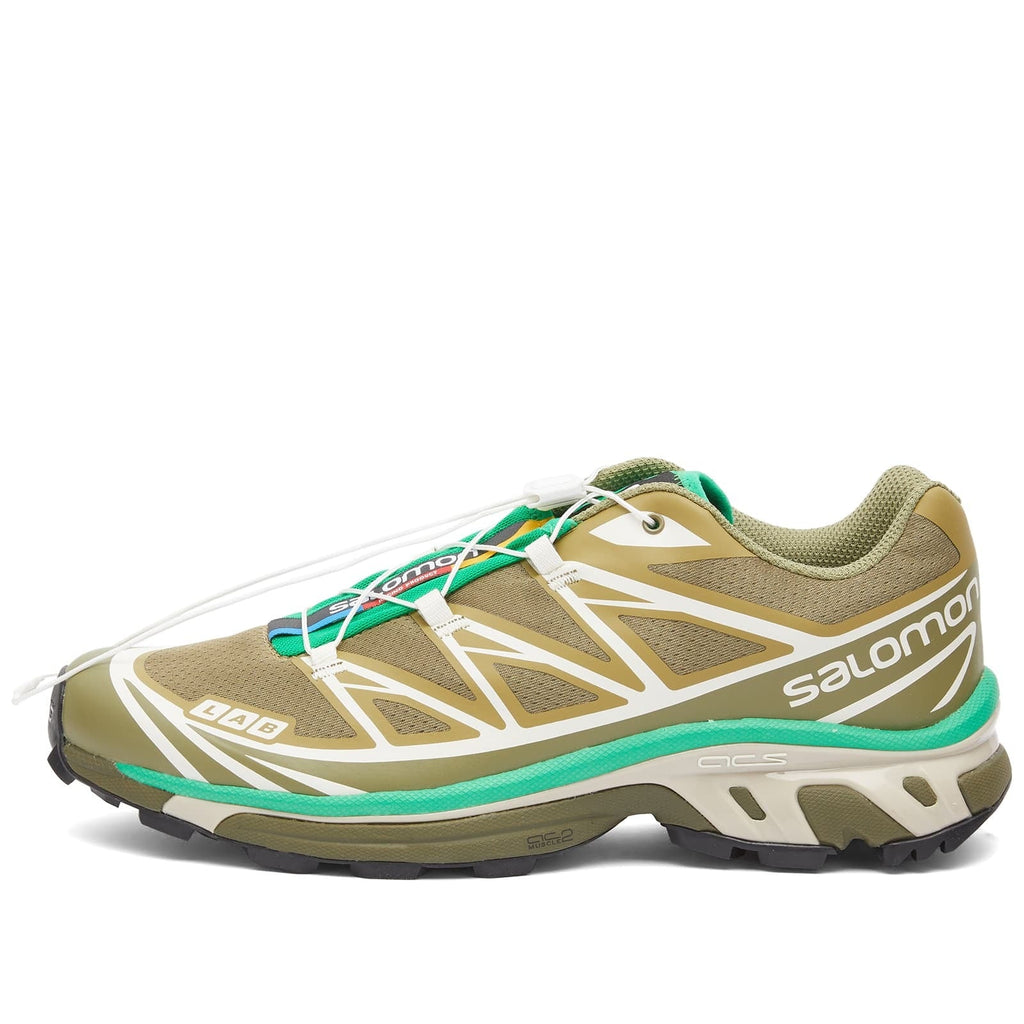 Salomon XT-6 EXPANSE LTR - Dried Herb, Deep Lichen Green & Bright Green