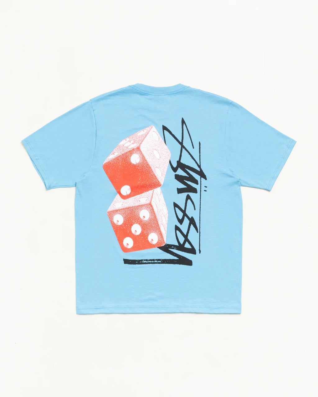 Stussy "Tall Dice Tee" Mens - Sky Blue