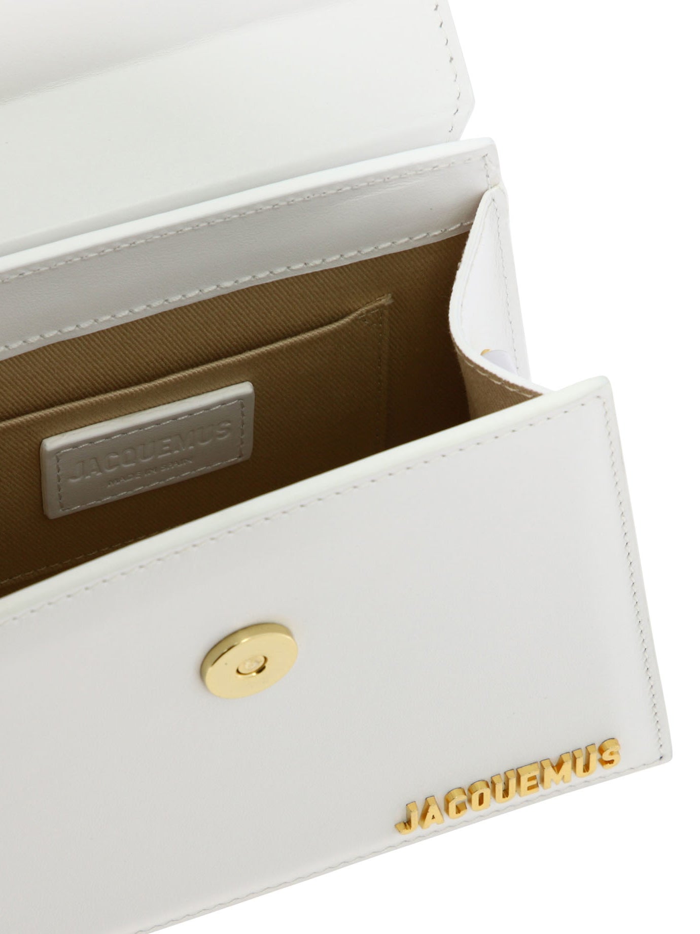 JACQUEMUS Fashionable White Tote Bag for Women | 24SS Collection