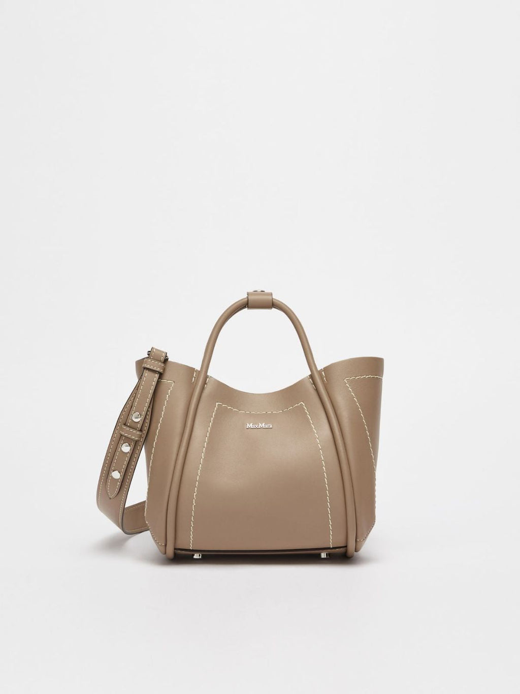 MAX MARA Sophisticated Leather Handbag - Fall/Winter 2024