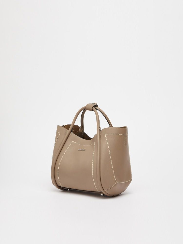 MAX MARA Sophisticated Leather Handbag - Fall/Winter 2024