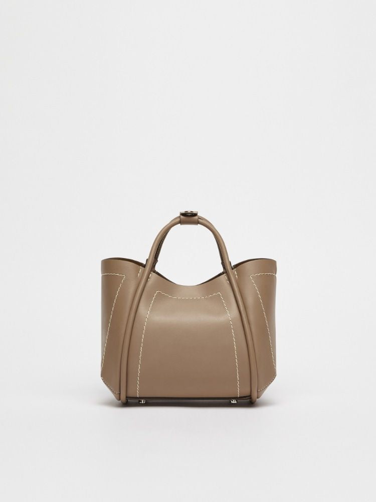 MAX MARA Sophisticated Leather Handbag - Fall/Winter 2024