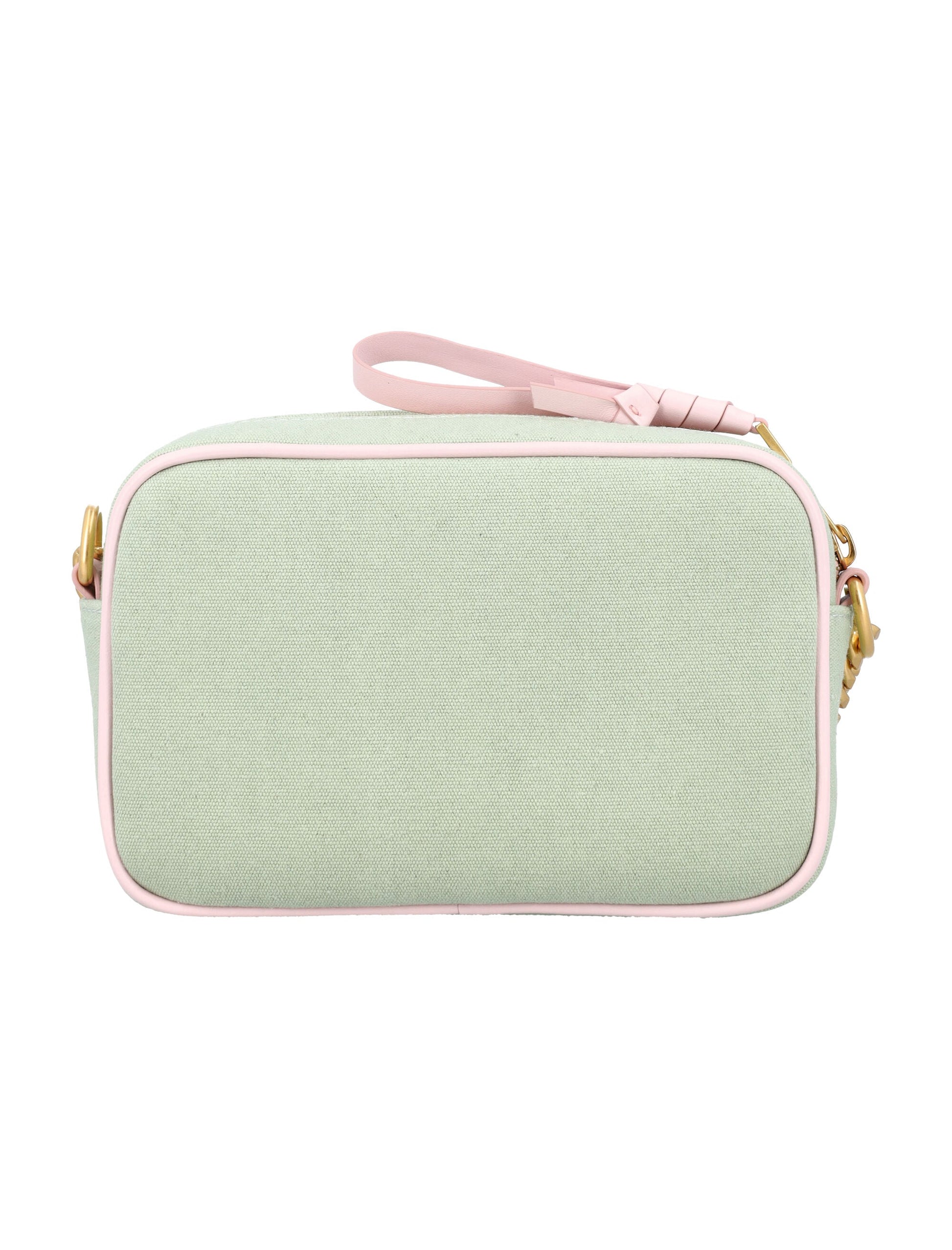 BALMAIN Chic Mini Camera Bag with Gold-Tone Chain - 14x21x7 cm
