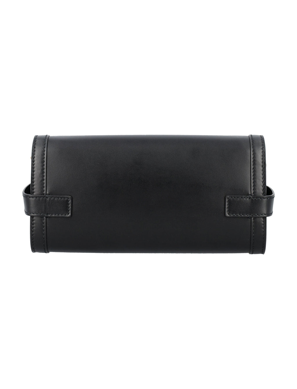 BALMAIN Elegant Mini Clutch with Gold-Tone Hardware - 4.5' x 8.9' x 1.8'