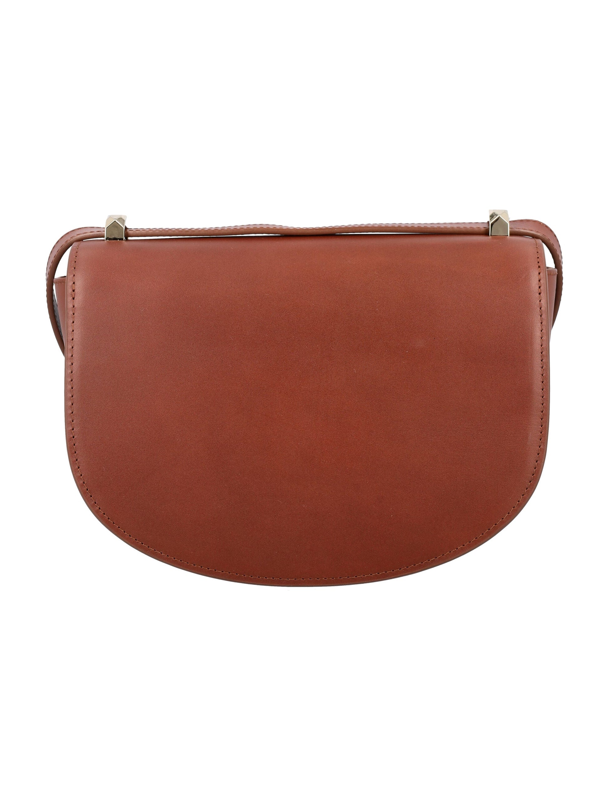 A.P.C. Elegant Leather Mini Handbag - 18x25x8.5 cm