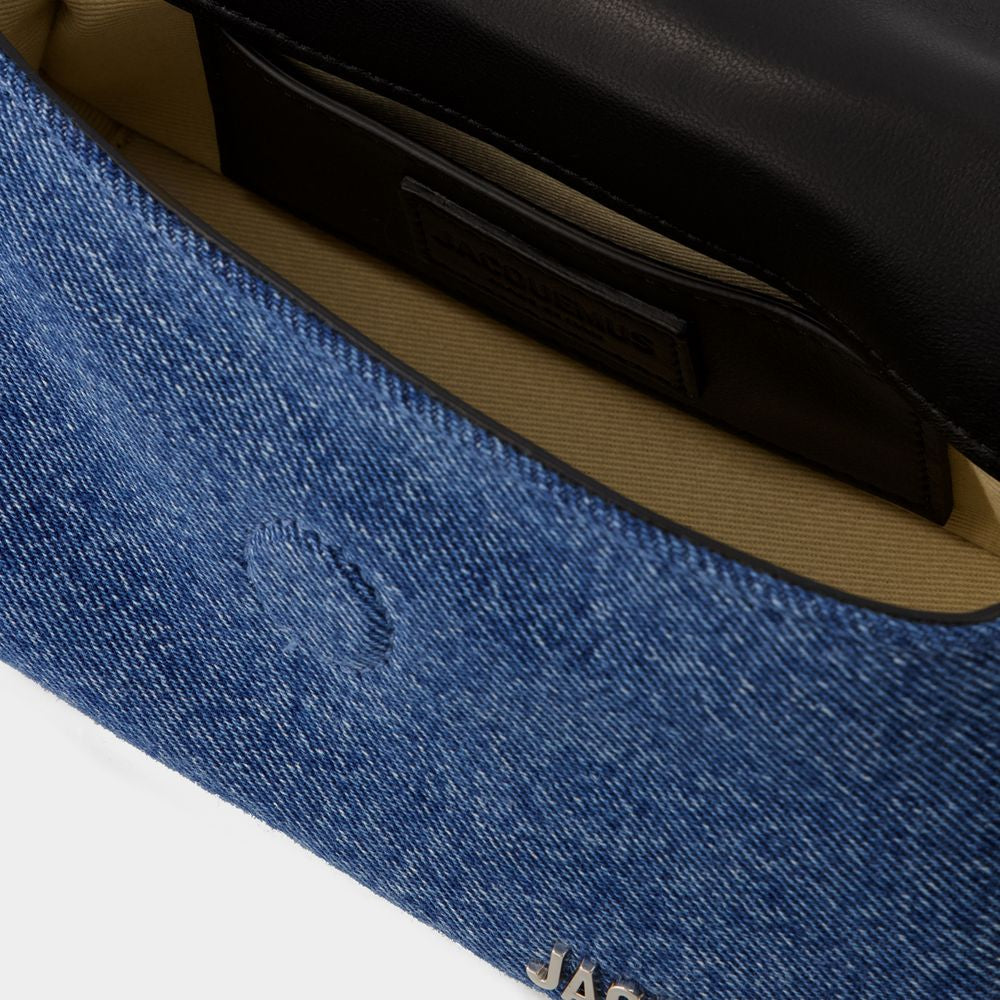 JACQUEMUS Navy Bambimou Handbag for Women - Spring/Summer 2024 Collection
