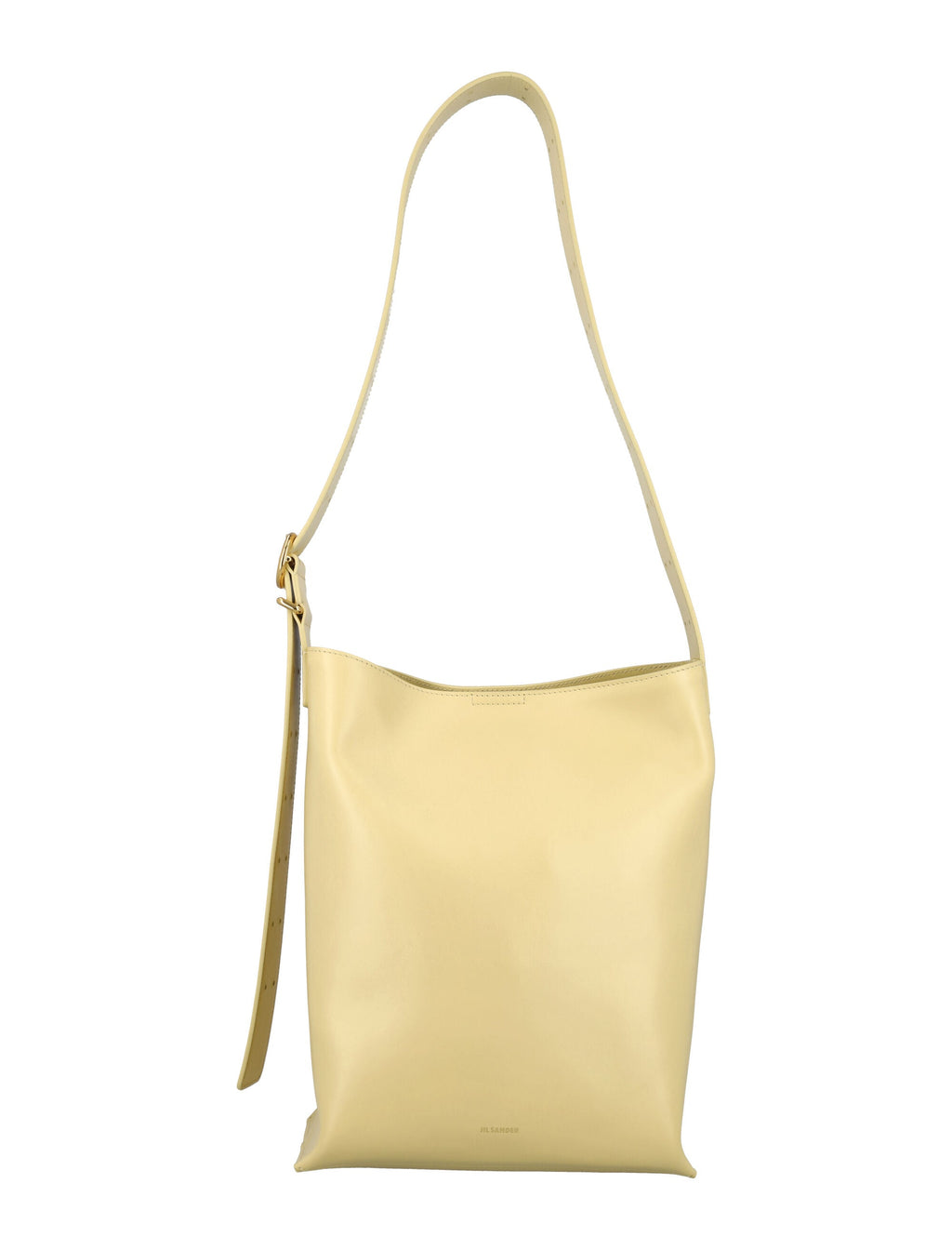 JIL SANDER Oak Leather Tote Handbag for Women SS24