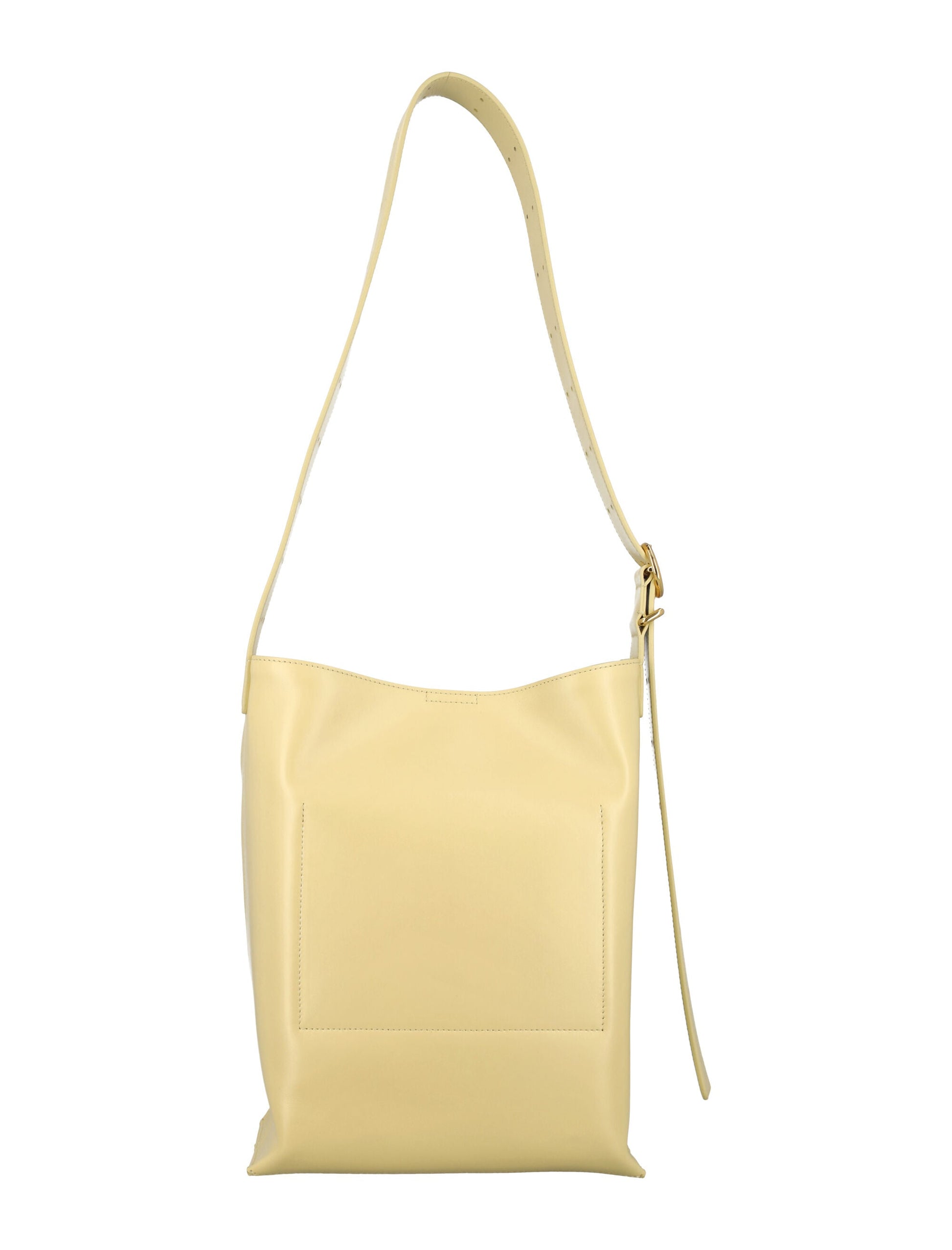 JIL SANDER Oak Leather Tote Handbag for Women SS24
