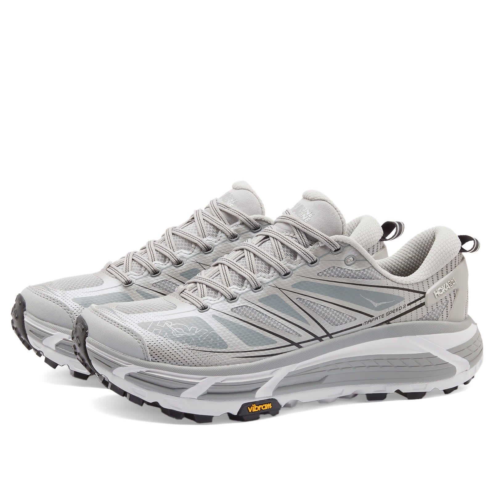 HOKA ONE ONE U Mafate Speed 2 - Stellar Grey & Galactic Grey