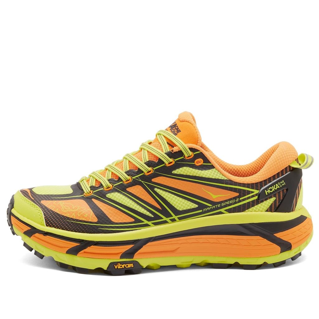 HOKA ONE ONE U Mafate Speed 2 - Electric Tangerine & Hoka Citrus