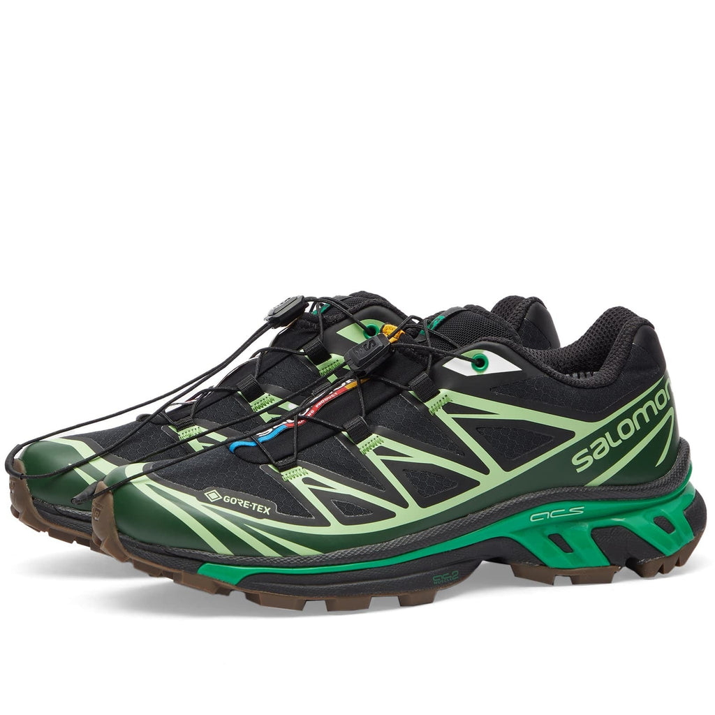 Salomon XT-6 EXPANSE LTR - Black & Eden & Green Ash