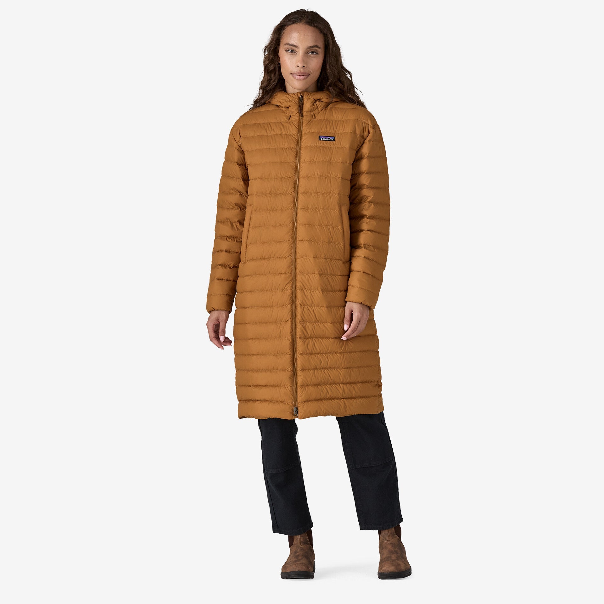 Women's Recycled Down Sweater™ Parka - Orange