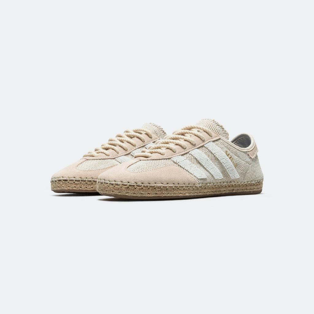 Gazelle by Edison Chen x CLOT - Halo Ivory/Footwear White-Bluebird