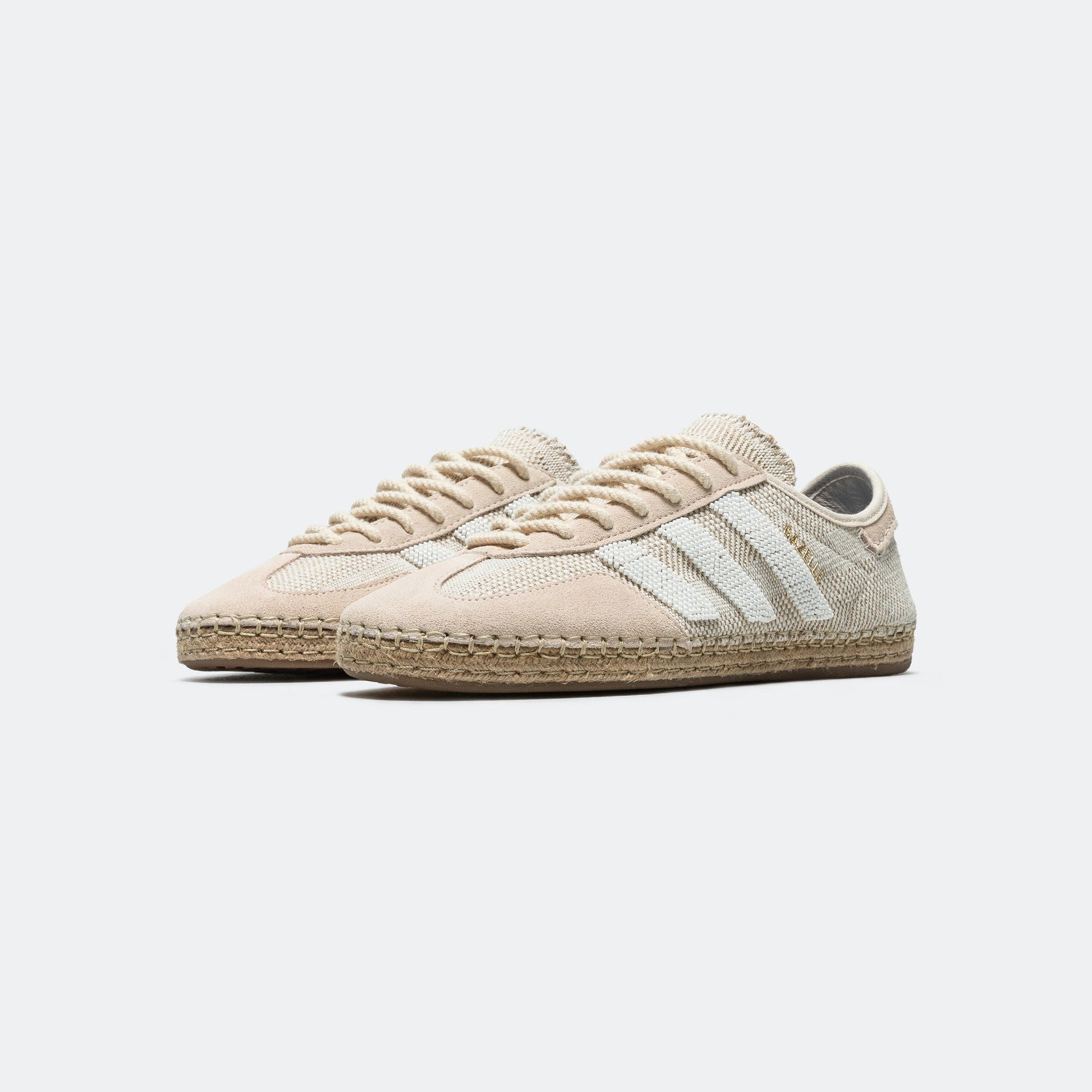 Gazelle by Edison Chen x CLOT - Halo Ivory/Footwear White-Bluebird
