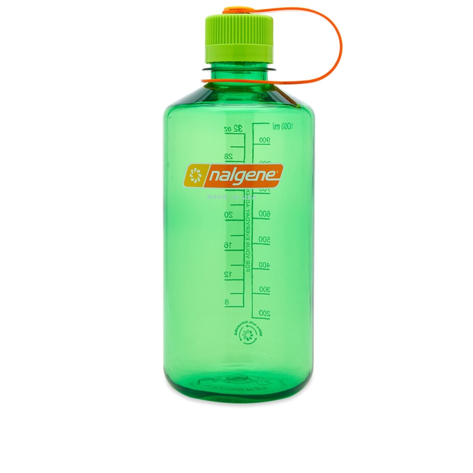 Nalgene Narrow Mouth Tritan Sustain Water Bottle - Green