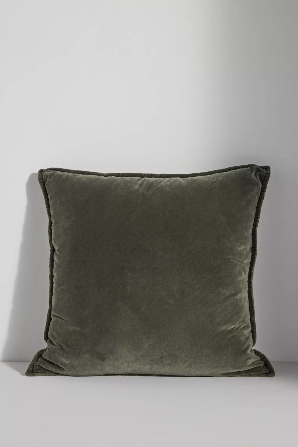 Velvet Trova Pillow - Olive