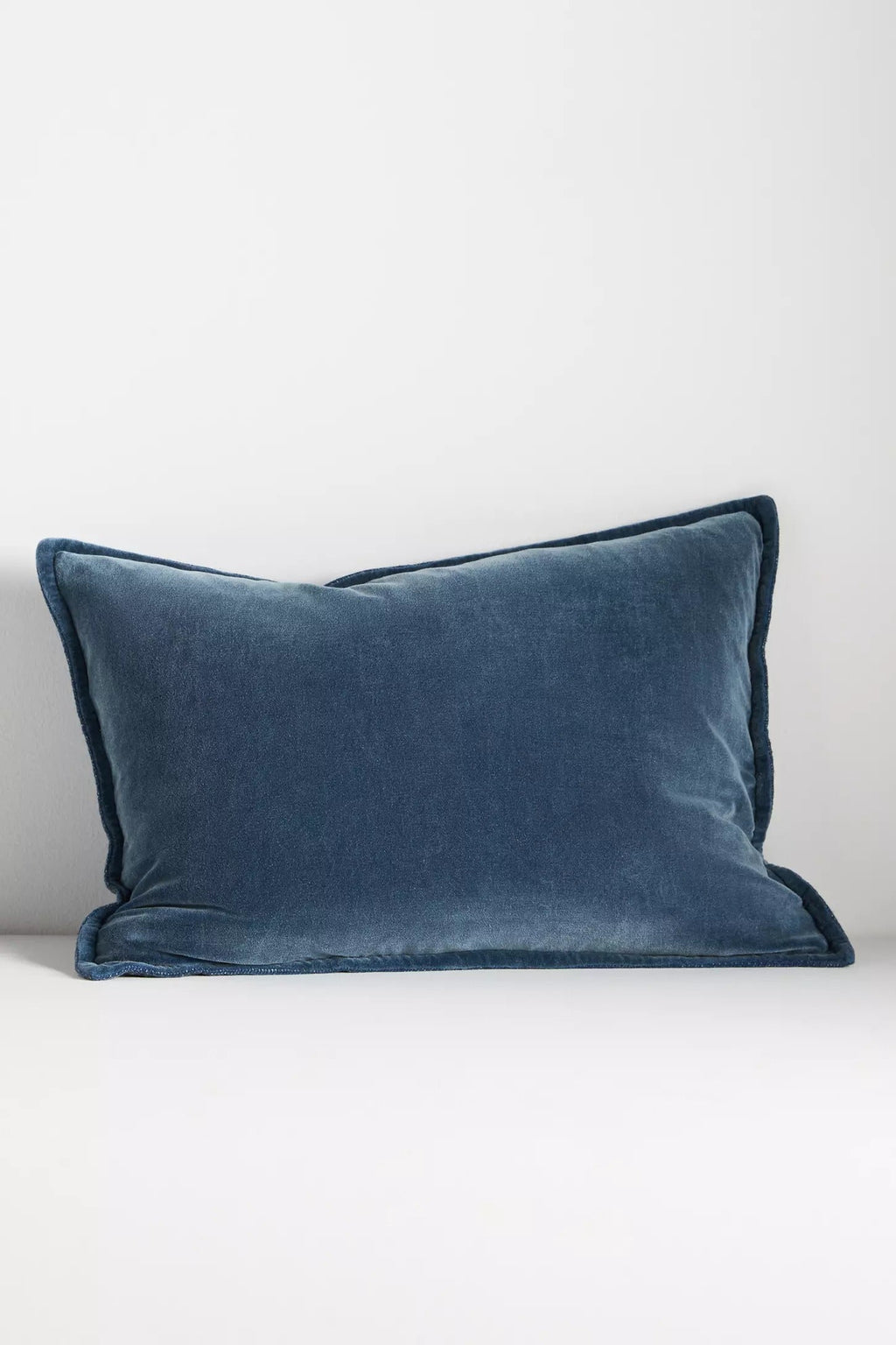 Velvet Trova Pillow - Blue