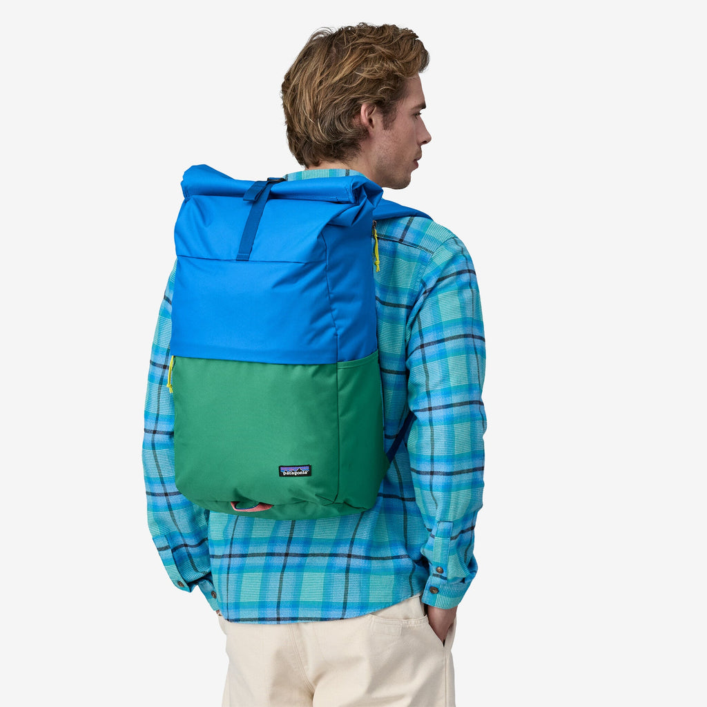 Fieldsmith Roll-Top Pack 30L - Green Blue