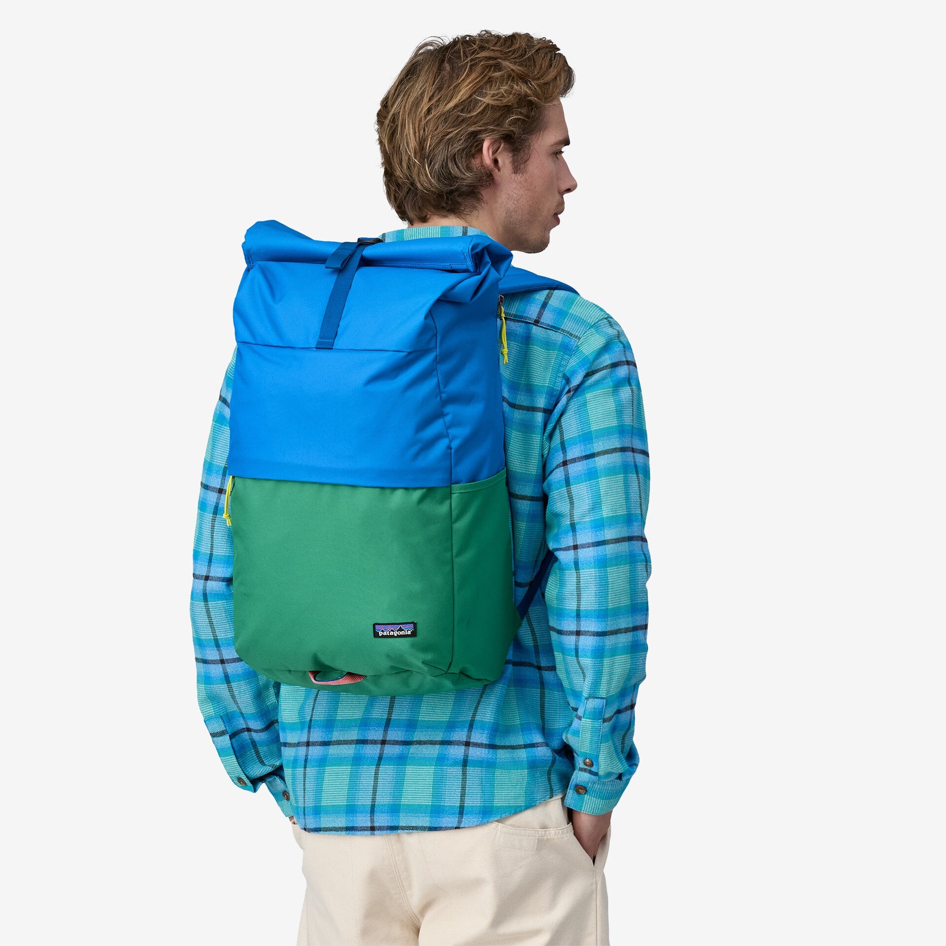 Fieldsmith Roll-Top Pack 30L - Green Blue