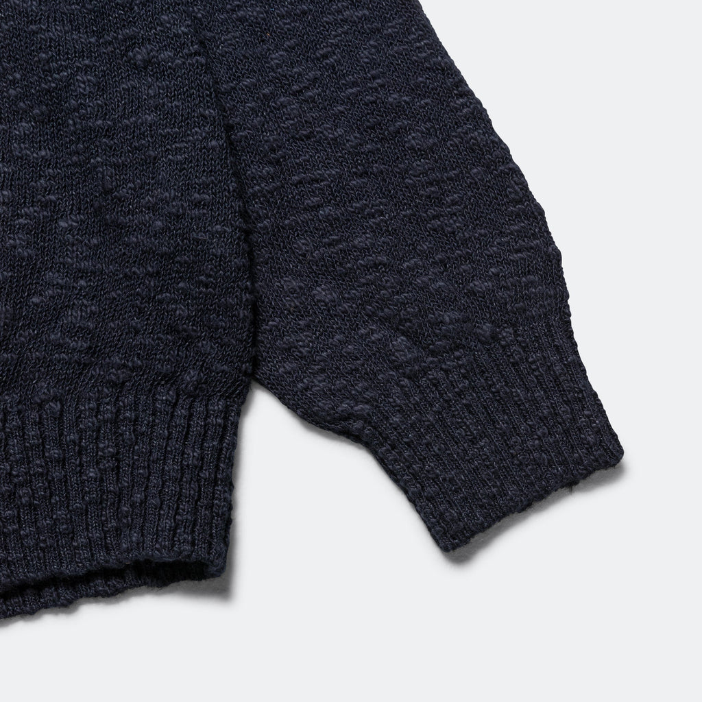 Crew Cotton Hemp 5G - Navy